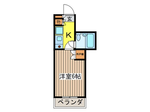 シャトレ武蔵野の物件間取画像